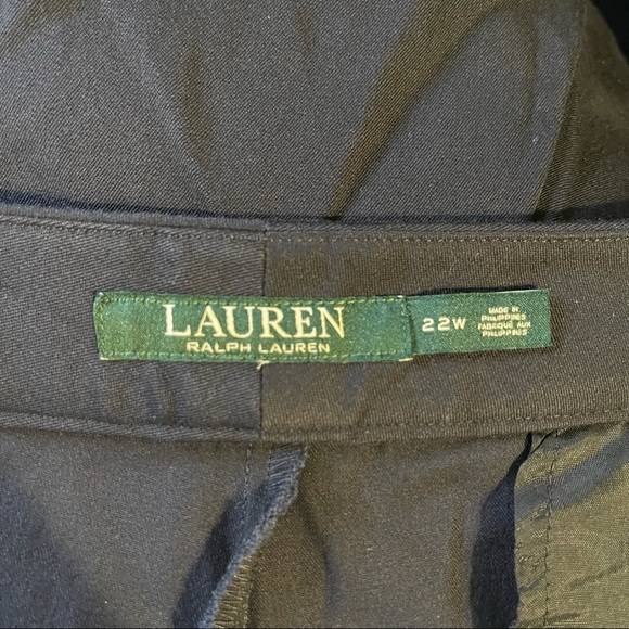 Lauren Ralph Lauren Blue Pants Women’s Plus Size 22W - Picture 3 of 3
